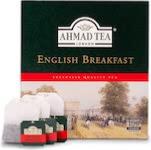 Th noir Ahmad English Breakfast - Boite de 100 sachets