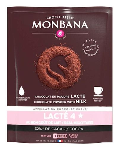 Chocolat Monbana Lacté 4 Étoiles - 20 x 30g 