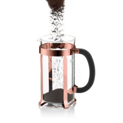 Cafetière à Piston Bodum Chambord Cuivre 1L 8 tasses