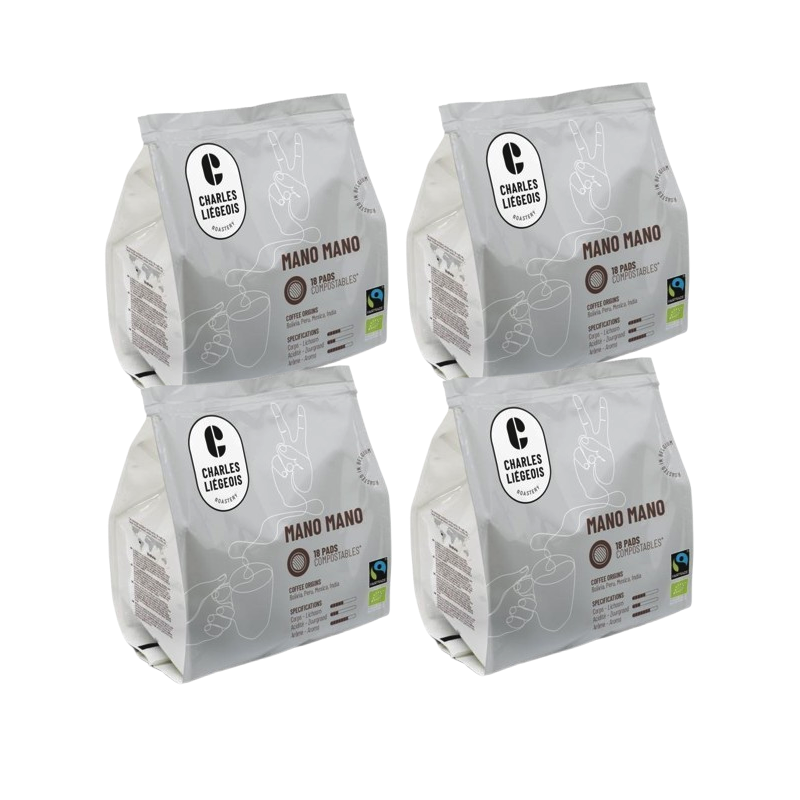 Pack 72 Dosettes Souples Bio Mano Mano