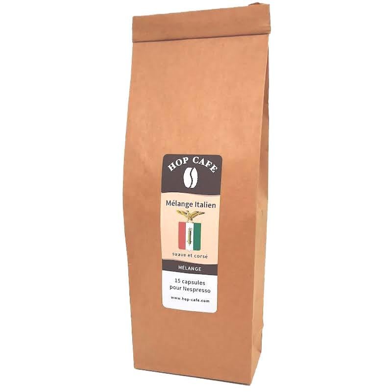 15 Capsules compatibles de Café Mélange Italien