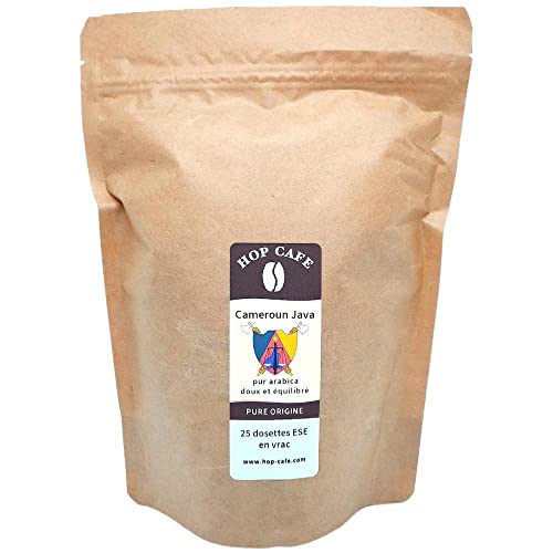 HOP CAFE - Café en dosette ESE - Cameroun Java par 25