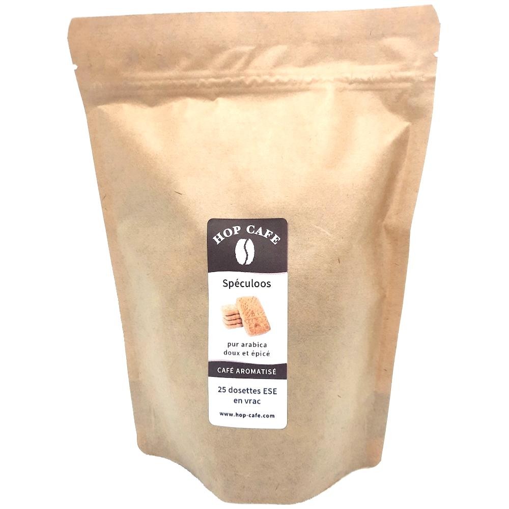 Café en dosette ESE - Aromatisé Spéculoos par 25