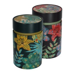 Lot de 2 boîtes à thé Eigenart Rustic Flower - 150 g