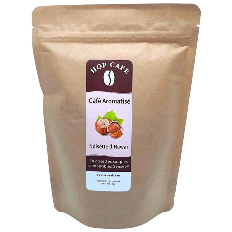 Café en Dosette souple - Arôme Noisette d'Hawaï