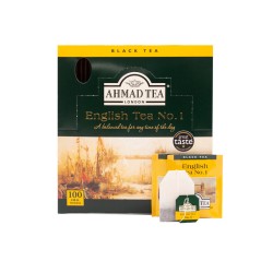 Thé noir Ahmad English Tea N°1 - Boite de 100 sachets