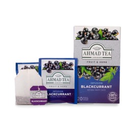 Infusion Ahmad de Cassis - Boite de 20 sachets