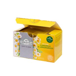 Infusion Ahmad Camomille & Citronnelle - Boite de 20 sachets