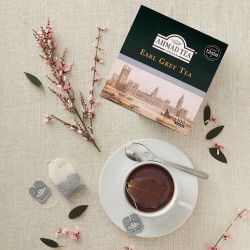 Thé noir Ahmad Earl Grey - Boite de 100 sachets