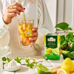 Thé noir Ahmad Citron - Boite de 20 sachets