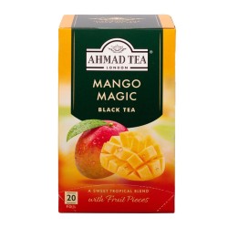 Thé noir Ahmad à la Mangue - Boite de 20 sachets