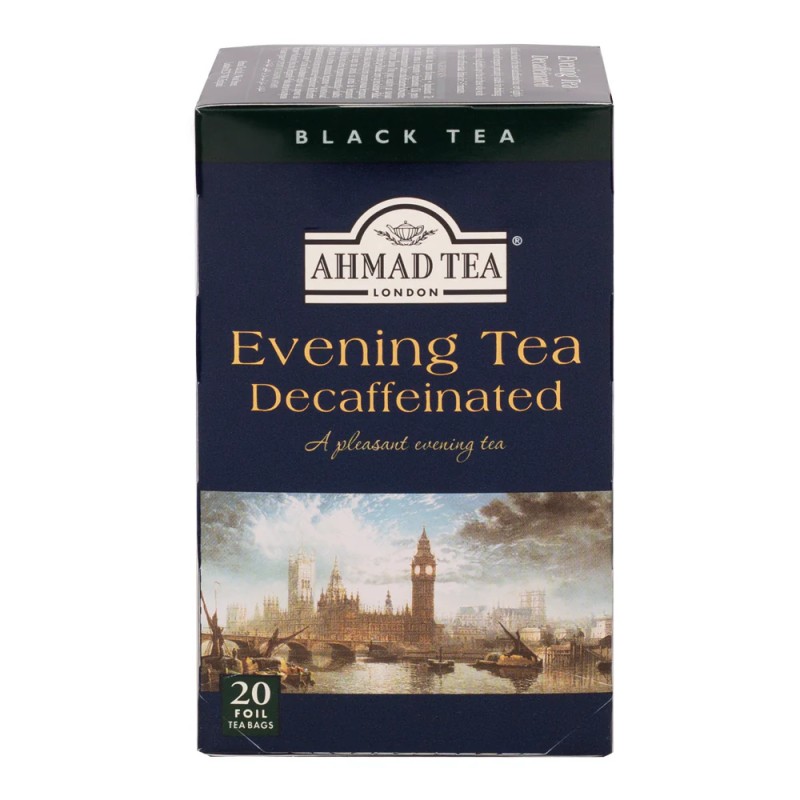 Thé noir Ahmad Décaféiné - Boite de 20 sachets