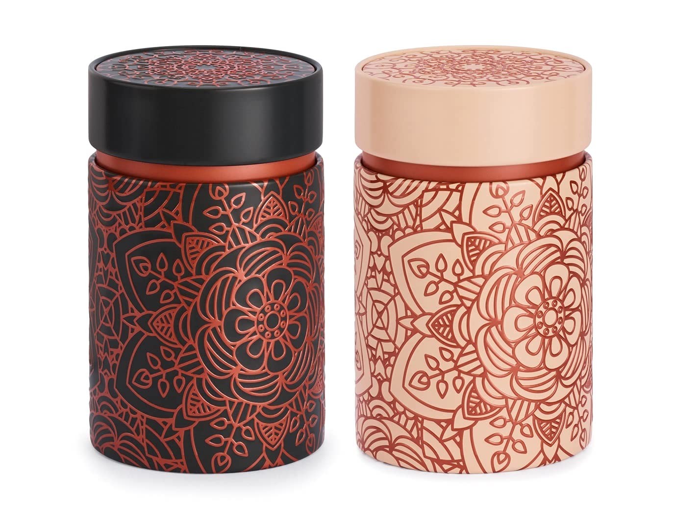 Lot de 2 boîtes à thé Eigenart Mandala - 150 g