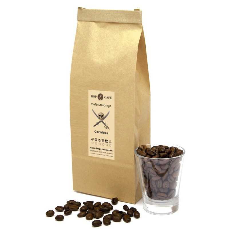 Café en grains - Mélange de Caraïbes - Hop Café