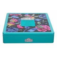 Coffret de thé Ahmad contenant Une sélection de 9 variétés de thés noirs, de thés verts et de thés noirs/verts aromatisés.