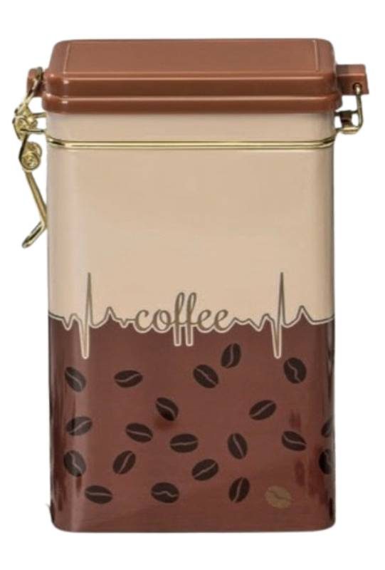 Boite à café hermétique en métal