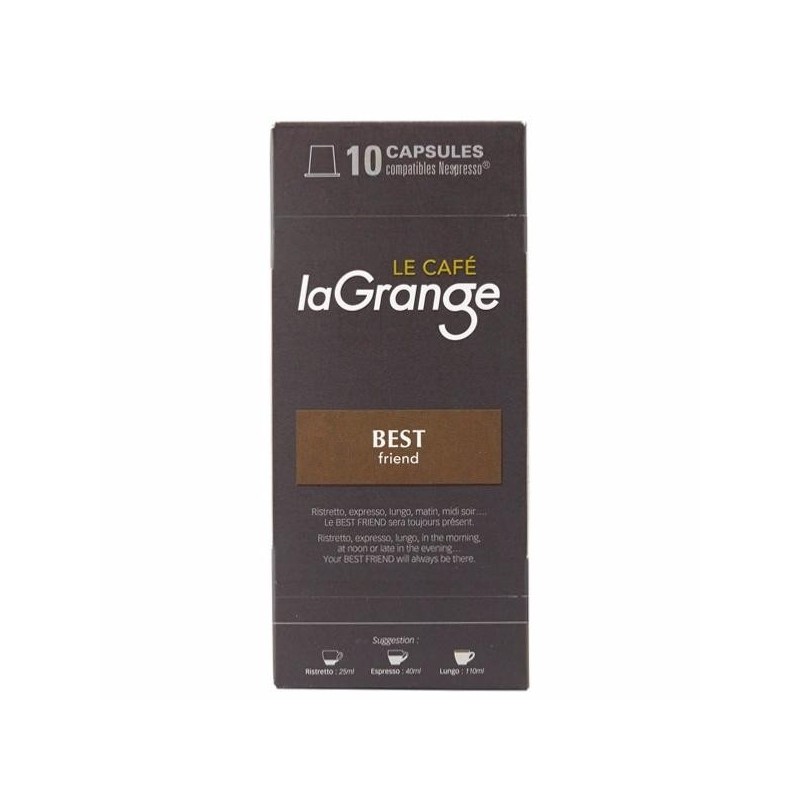 Capsules laGrange pour Nespresso* - Best Arabica