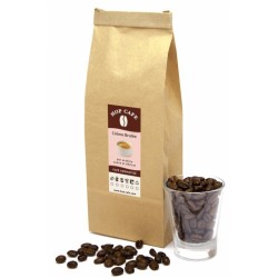 Café en grains - Aromatisé Crème brûlée