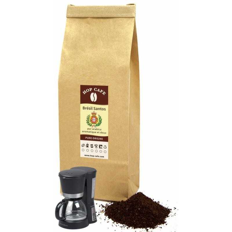 Café moulu - Brésil Santos