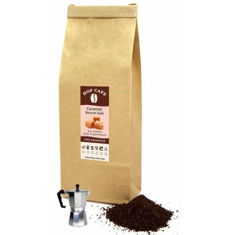 Café moulu - Arôme Caramel Beurre Salé Café moulu - Arôme Caramel Beurre Salé