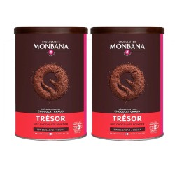 Chocolat Monbana en poudre Trésor de Chocolat - 2 x 250g