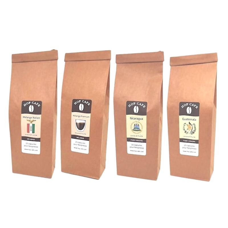 Pack de 60 capsules de café pour Nespresso*