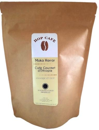 Café en dosette souple - Éthiopie Moka Harrar