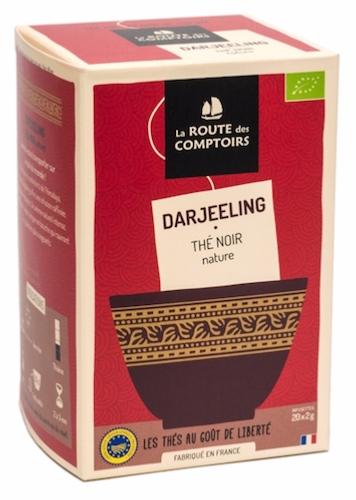 Thé Noir Darjeeling Bio - Boite de 20 sachets