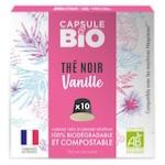 Thé Noir bio Vanille – 10 capsules pour Nespresso*