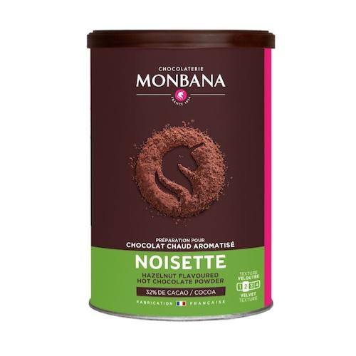 Chocolat Monbana en poudre arôme Noisette - 250g