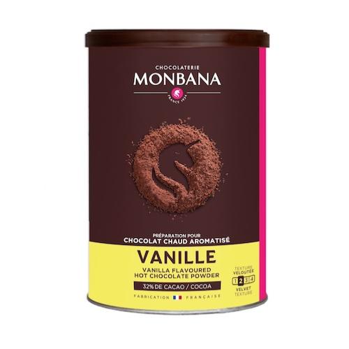 Chocolat Monbana en poudre arôme Vanille - 250g 