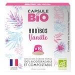 Rooibos bio Vanille – 10 capsules pour Nespresso*