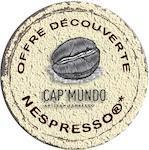 Offre Découverte Cap Mundo pour Nespresso*