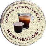 Offre Découverte 20 capsules pour Nespresso®*