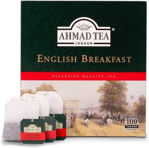 Thé noir Ahmad English Breakfast - Boite de 100 sachets