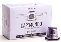 Capsules pour Nespresso* Cap Mundo Umbila