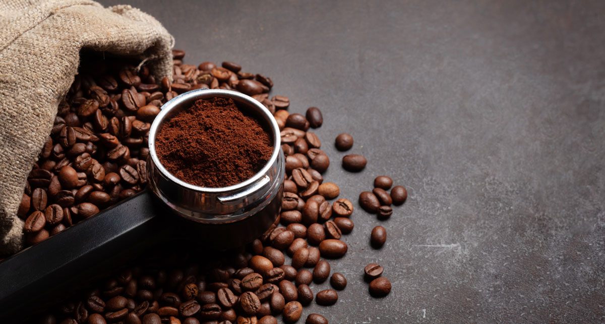 Café en grains et moulu