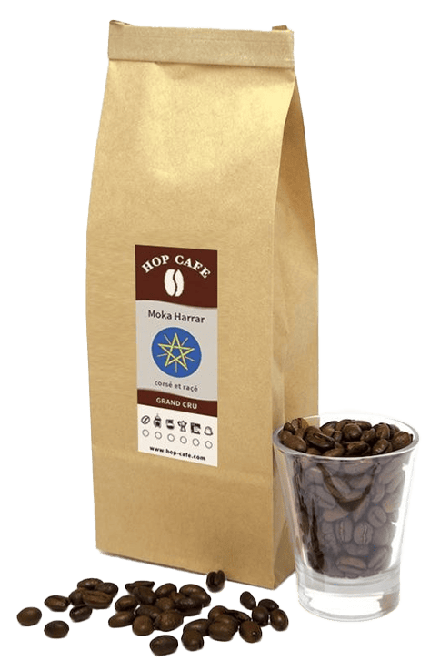Café en grains Ethiopie Moka Harrar