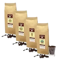 Offre Découverte 4 cafés en grains doux - 4 x 125g